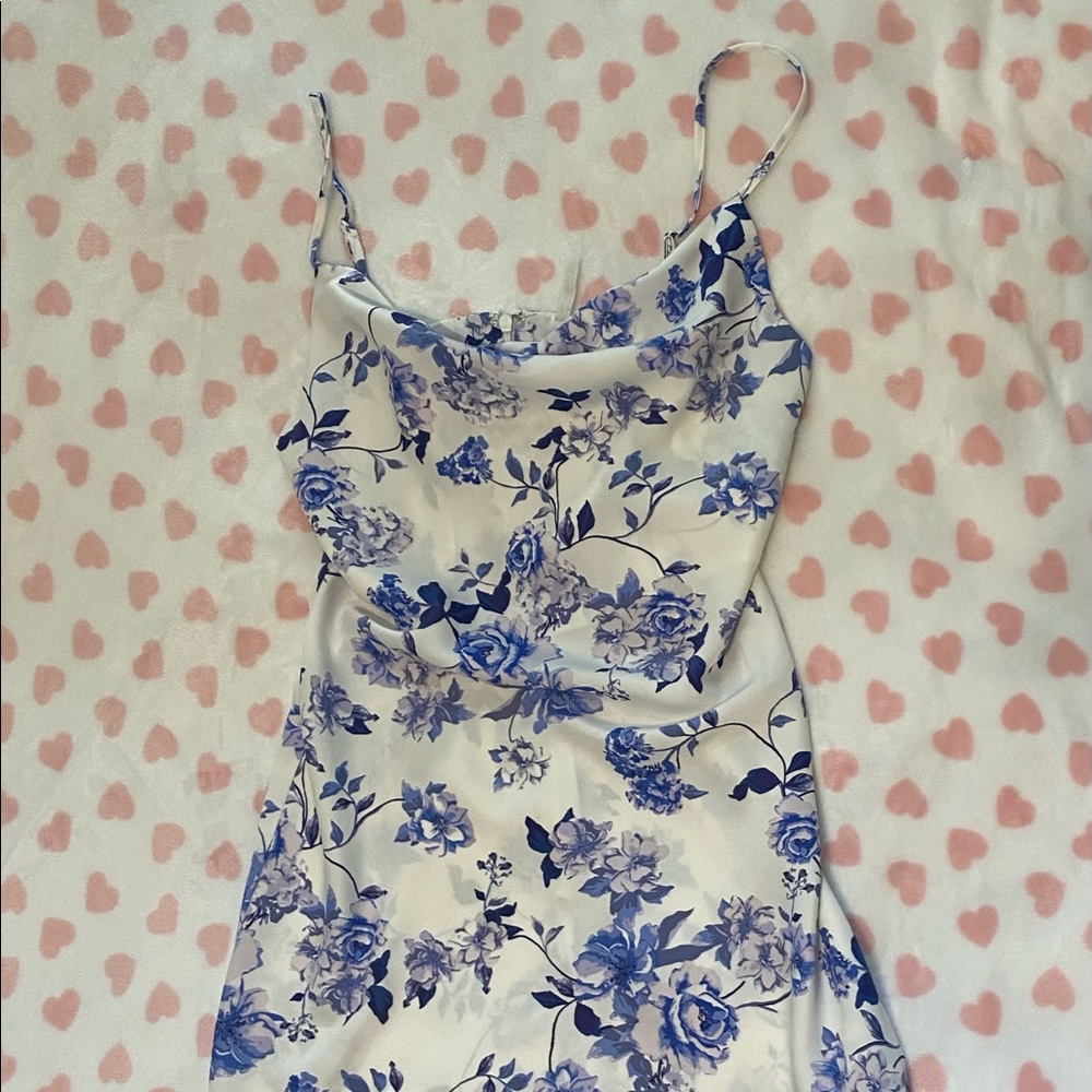 Urban Outfitters Blue Floral Dress